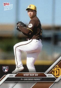 2024 Topps Now Road to Opening Day San Diego Padres #OD-284 Woo-Suk Go Front