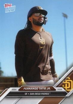 2024 Topps Now Road to Opening Day San Diego Padres #OD-287 Fernando Tatis Jr. Front