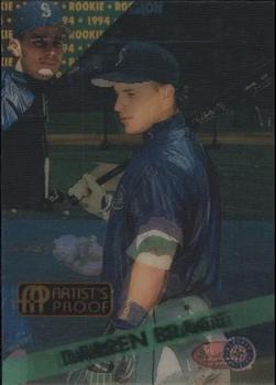 1994 Sportflics 2000 Rookie & Traded - Artist's Proofs #74 Darren Bragg Front