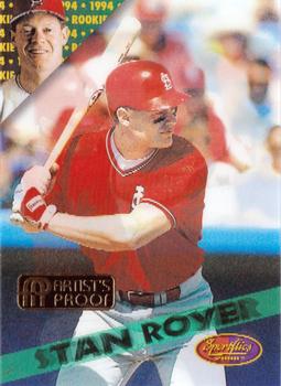 1994 Sportflics 2000 Rookie & Traded - Artist's Proofs #119 Stan Royer Front