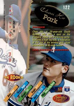 1994 Sportflics 2000 Rookie & Traded - Artist's Proofs #122 Chan Ho Park Back