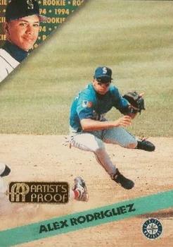 1994 Sportflics 2000 Rookie & Traded - Artist's Proofs #148 Alex Rodriguez Front
