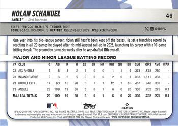 2024 Topps Big League #46 Nolan Schanuel Back
