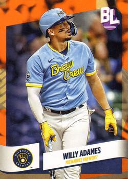 2024 Topps Big League - Electric Orange #48 Willy Adames Front