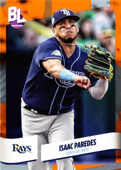 2024 Topps Big League - Electric Orange #103 Isaac Paredes Front