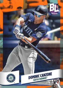 2024 Topps Big League - Electric Orange #136 Dominic Canzone Front