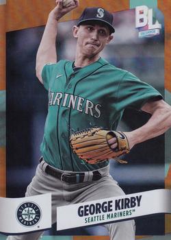 2024 Topps Big League - Electric Orange #223 George Kirby Front