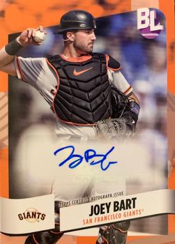 2024 Topps Big League - Base Electric Orange Autographs #BEO-JBA Joey Bart Front