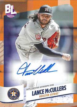 2024 Topps Big League - Base Electric Orange Autographs #BEO-LM Lance McCullers Front