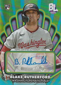 2024 Topps Big League - Opening Act Autographs #OAA-BR Blake Rutherford Front