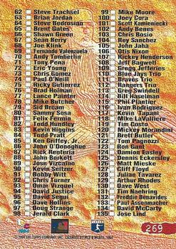 1994 Stadium Club #269 Checklist: 1-135 Back