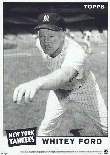 2014 Topps Throwback Thursday 1960s Collection 5x7 #NNO Whitey Ford Front