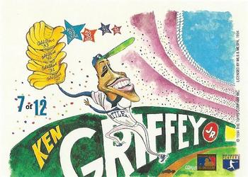 1994 Stadium Club - Dugout Dirt #7 Ken Griffey, Jr. Back