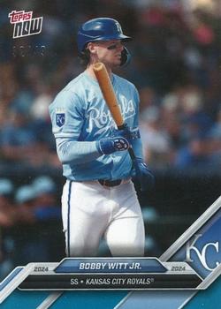 2024 Topps Now Road to Opening Day Kansas City Royals - Blue #OD-91 Bobby Witt Jr. Front