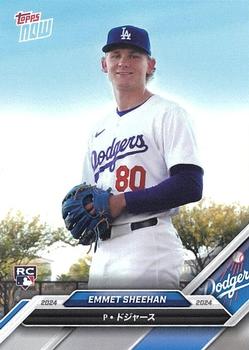2024 Topps Now Road to Opening Day Los Angeles Dodgers - Japan Edition #OD-275 Emmet Sheehan Front