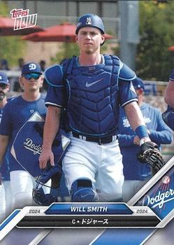2024 Topps Now Road to Opening Day Los Angeles Dodgers - Japan Edition #OD-276 Will Smith Front