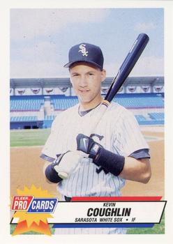1993 Fleer ProCards Sarasota White Sox SGA #1378 Kevin Coughlin Front