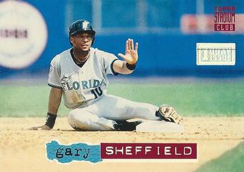 1994 Stadium Club - First Day Issue #4 Gary Sheffield Front