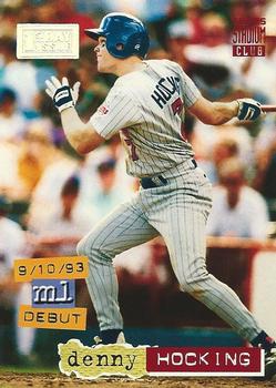 1994 Stadium Club - First Day Issue #9 Denny Hocking Front
