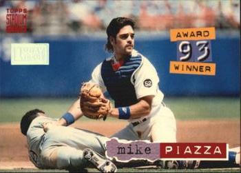 1994 Stadium Club - First Day Issue #140 Mike Piazza Front