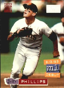 1994 Stadium Club - First Day Issue #158 J.R. Phillips Front