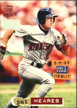 1994 Stadium Club - First Day Issue #210 Pat Meares Front