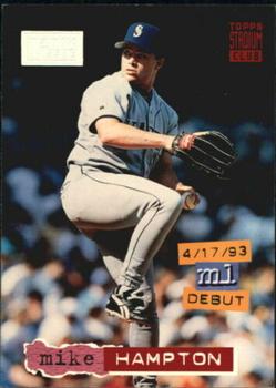 1994 Stadium Club - First Day Issue #237 Mike Hampton Front