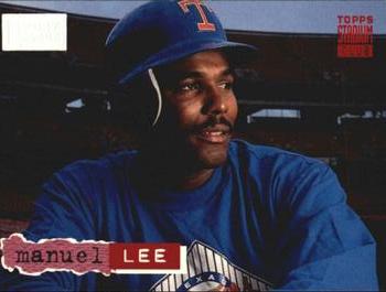1994 Stadium Club - First Day Issue #423 Manuel Lee Front