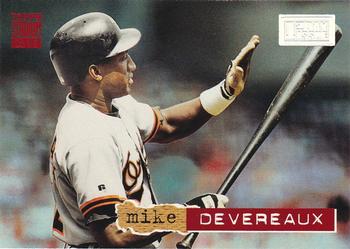 1994 Stadium Club - First Day Issue #424 Mike Devereaux Front