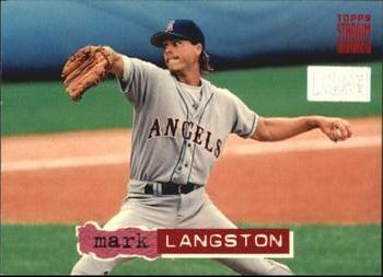 1994 Stadium Club - First Day Issue #442 Mark Langston Front