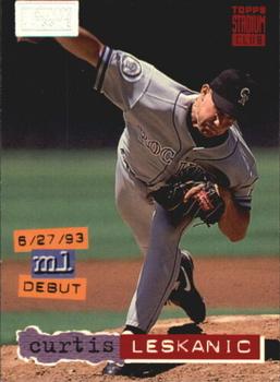 1994 Stadium Club - First Day Issue #507 Curtis Leskanic Front
