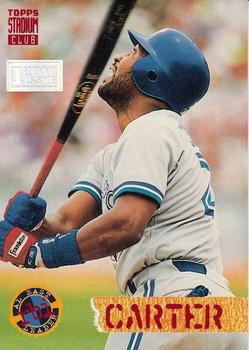 1994 Stadium Club - First Day Issue #527 Joe Carter Front