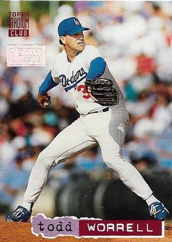 1994 Stadium Club - First Day Issue #612 Todd Worrell Front