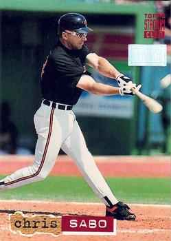 1994 Stadium Club - First Day Issue #676 Chris Sabo Front