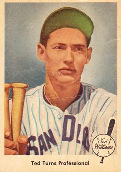 1959 Fleer Ted Williams #6 Ted Williams Front