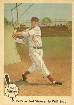 1959 Fleer Ted Williams #13 Ted Williams Front