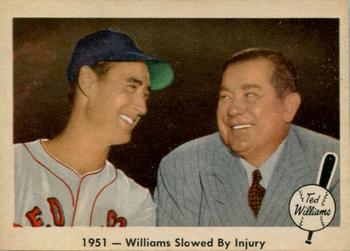 1959 Fleer Ted Williams #42 Ted Williams / Tom Yawkey Front