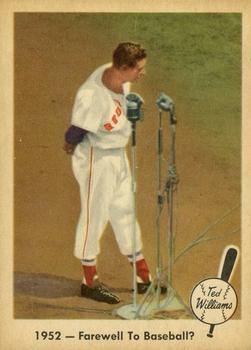 1959 Fleer Ted Williams #45 Ted Williams Front