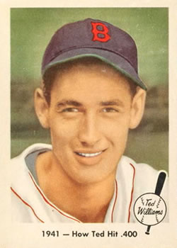 1959 Fleer Ted Williams #17 Ted Williams Front