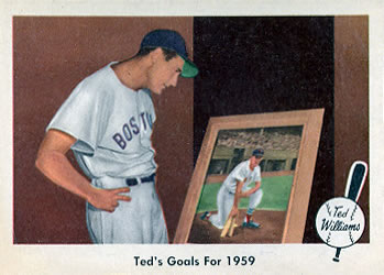 1959 Fleer Ted Williams #80 Ted Williams Front
