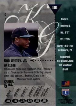 1994 Studio #101 Ken Griffey Jr. Back