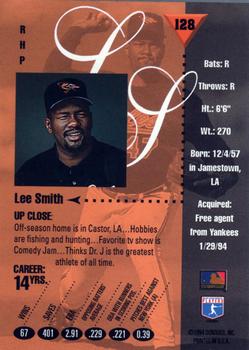 1994 Studio #128 Lee Smith Back