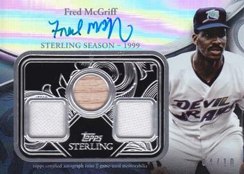 2024 Topps Sterling - Sterling Seasons Blue #SSAR-FM Fred McGriff Front