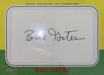 2024 Topps Heritage - 1975 Celebrity Cut Signatures #75CCS-BG Bill Gates Front