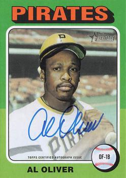 2024 Topps Heritage - Real One Autographs #75RO-AO Al Oliver Front
