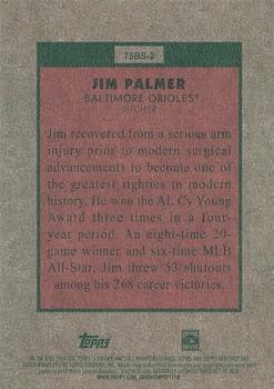 2024 Topps Heritage - 1975 Baseball Sensations #75BS-2 Jim Palmer Back