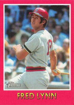 2024 Topps Heritage - 1975 Baseball Sensations #75BS-3 Fred Lynn Front