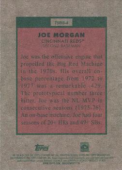 2024 Topps Heritage - 1975 Baseball Sensations #75BS-4 Joe Morgan Back