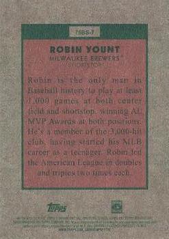 2024 Topps Heritage - 1975 Baseball Sensations #75BS-7 Robin Yount Back