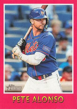 2024 Topps Heritage - 1975 Baseball Sensations #75BS-11 Pete Alonso Front